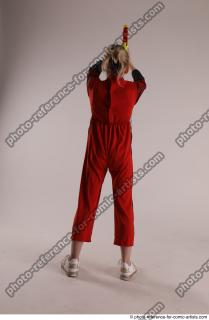 DENISA PILOT STANDING POSE WITH GUN 4